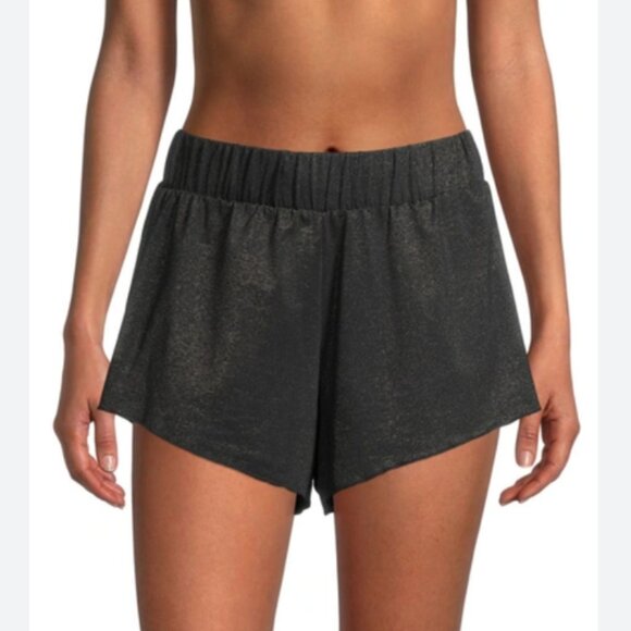 Onia Black & Gold Sparkly Shorts - Picture 2 of 2